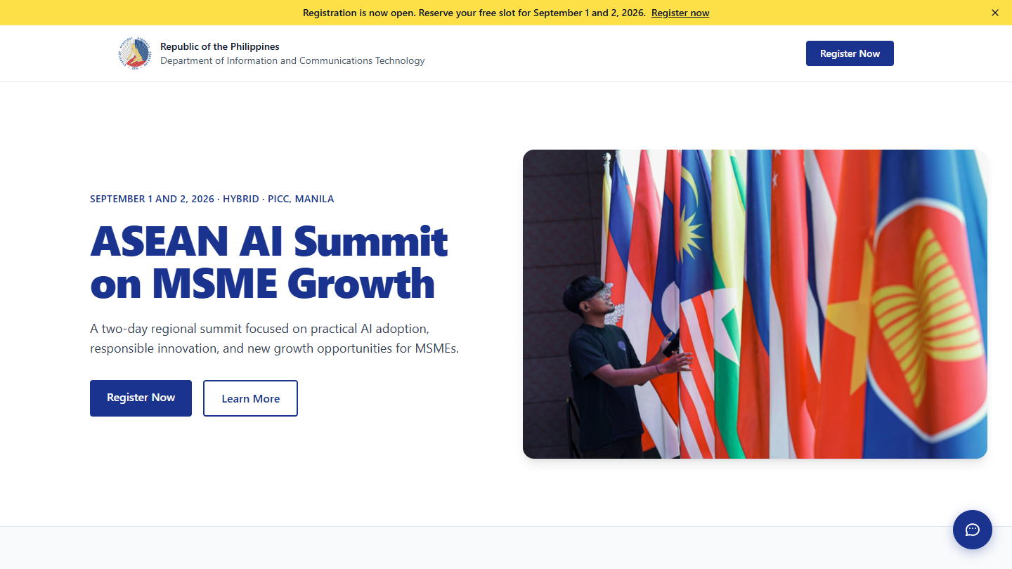ASEAN AI Summit Registration Platform